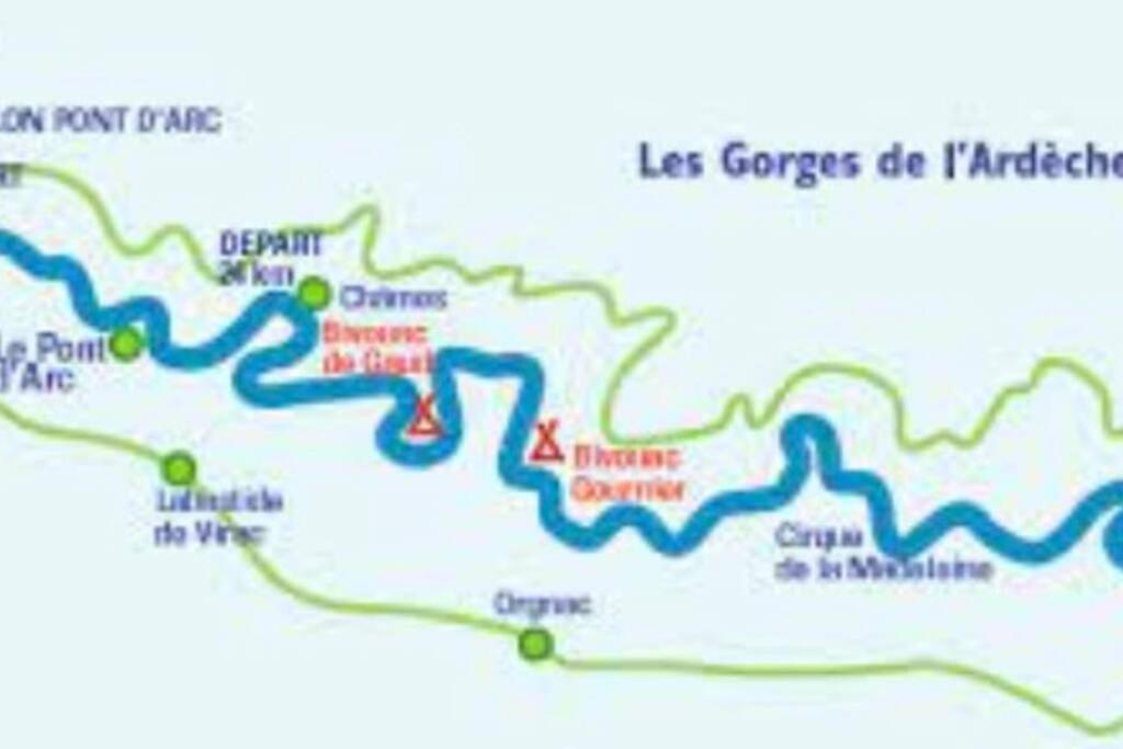 La O'liso Gorges De L'ardeche Salavas